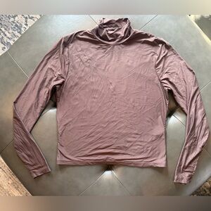 Abercrombie & Fitch Chocolate Mockneck